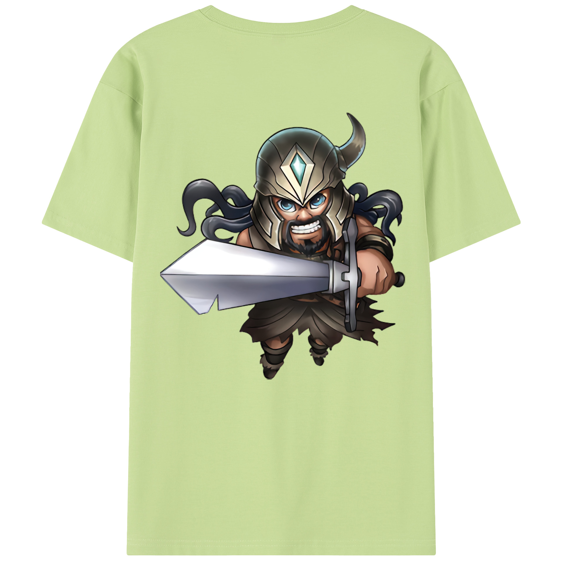 リーグ・オブ・レジェンド League of Legends LOL 綿100％半袖Tシャツ（背面プリント）